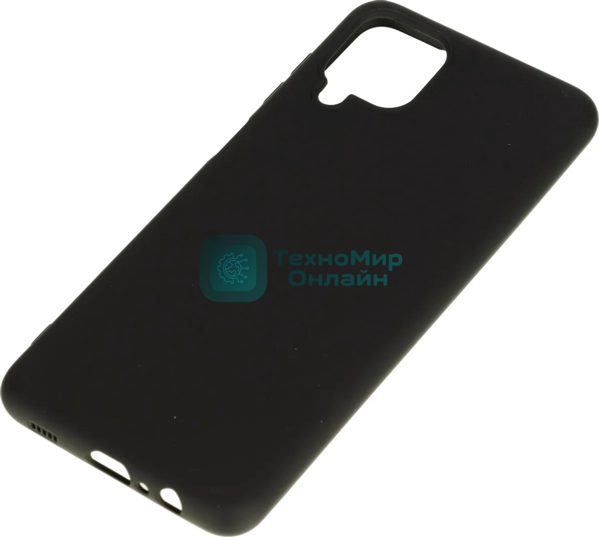 Чехол (клип-кейс) DF sOriginal-20 для Samsung Galaxy A12/M12 черный