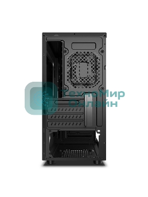 Компьютерный корпус MiniTower Deepcool MATREXX 30 SI черный mATX без БП (DP-MATX-MATREXX30-SI)