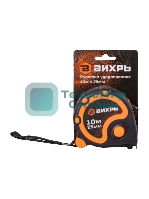 Рулетка ВИХРЬ 10мх25мм