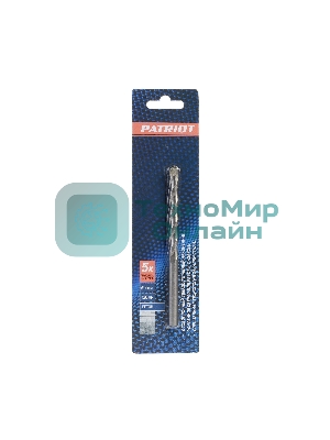 Сверло EDGE by PATRIOT по бетону 8x120 мм, 1 шт в блистере
