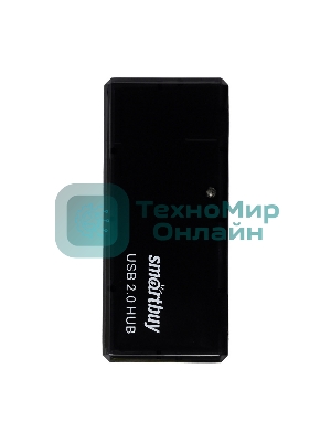 USB-концентратор Smartbuy (SBHA-6110-K) 4 порта черный