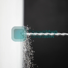 Бур по бетону Denzel двойная спираль, Cobalt W-tip, 12x460 мм, SDS PLUS