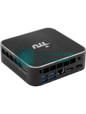 Мини ПК IRU Tactio 525 Ryzen 7 6800H (3.3) 16Gb SSD 1Tb 680M FreeDOS GbitEth WiFi BT черный (2113241)