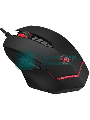 Мышь проводная A4Tech Bloody V8 черный, 3200 dpi, USB, кнопки - 8
