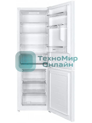 Холодильник Maunfeld MFF185SFW белый двухкамерный 213/104л морозилка снизу
