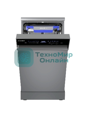 Посудомоечная машина Maunfeld MWF45331S, серебристый, 45 см, 10 компл., 49 дБ, класс A++