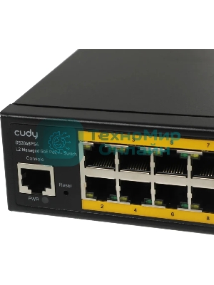 Коммутатор Cudy GS2048PS4-720W, 48×1 Гбит/с, 4×10 Гбит/с SFP+