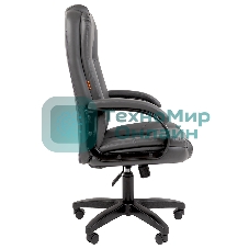 Кресло офисное Chairman 600LT чер.пласт экопремиум черный