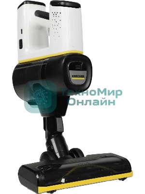 Пылесос вертикальный/ручной Karcher VC 6 Cordless ourFamily Car черный/белый, питание от аккумулятора, 250 Вт, уборка сухая, пылесборник 0.8 л, работа от АКБ max 50 мин