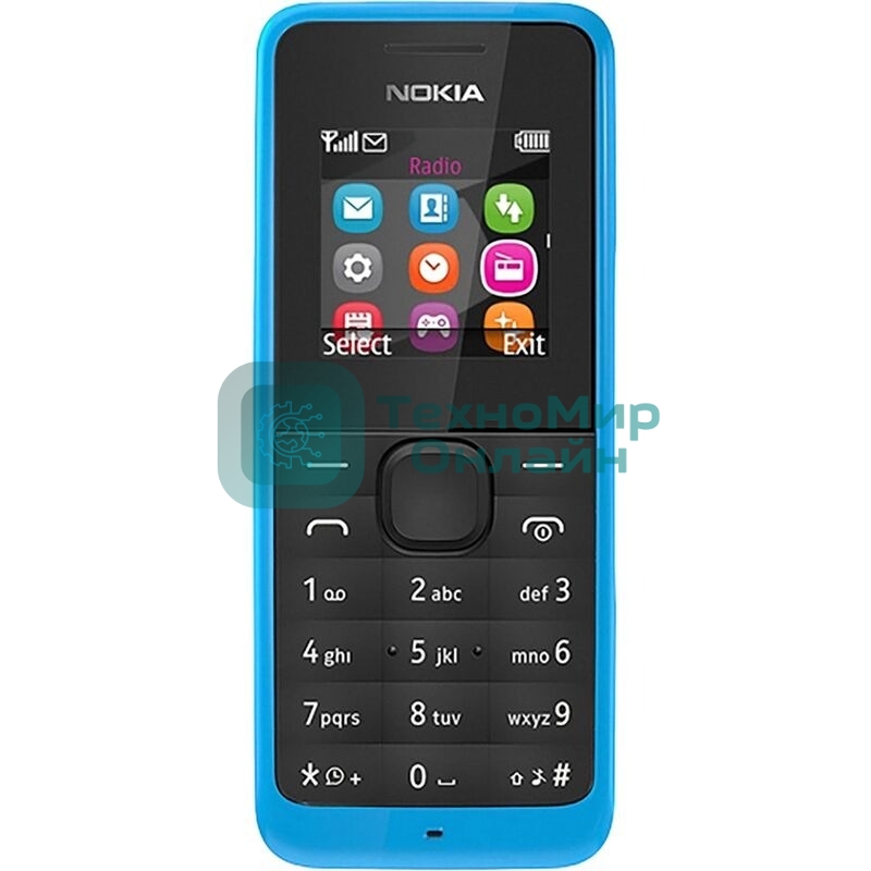Мобильный телефон NOKIA 108 TA-1627 DS EAC синий