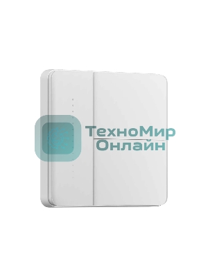 Выключатель умный Aqara Z1 Pro ZNQBKG43LM 2-хкл. белый (ZNQBKG43LM WH)