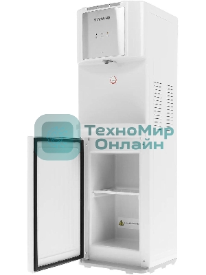 Кулер для воды Starwind SW-1115EB, верхняя загрузка, нагрев 95 °С, охлаждение 10 °С, белый