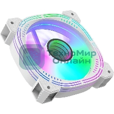 Вентилятор для корпуса Formula Nulight 12WH ARPW Reverse ARGb белый, 120 мм, 1500 об/мин, 25.34 дБ, 4 pin