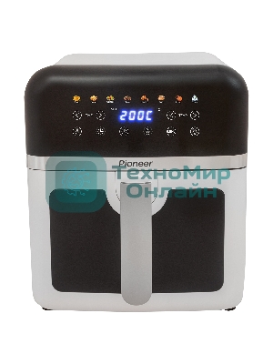 Аэрогриль Pioneer SM520D белый, 1850 Вт, 8 л, сенсор, 8 программ