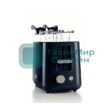 Тостер Ariete 00C015703AR0 черный, 760 Вт, 2 слота
