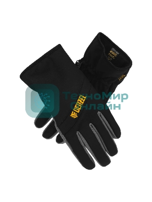 Перчатки универсальные Denzel 68091 двойные, работа с сенсорным экраном, размер 10