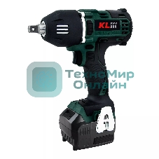 Профессиональный бесщеточный гайковерт аккумуляторный KLPRO KLSS18BH-20 (18В, Li-ion-2шт, 2.0А·ч, 400Нм, 2 скорости, подсветка,З/У,в кейсе)