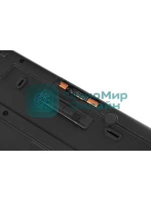 Комплект клавиатура+мышь Logitech MK295 беспроводной, USB, чёрный