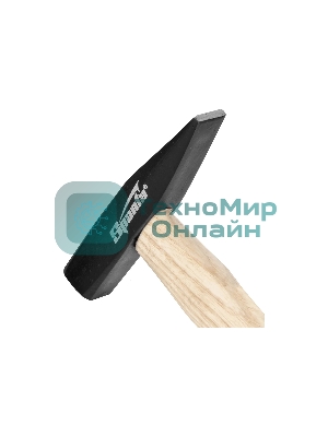 Молоток Sparta 102025 слесарный, 100 г, квадратный боек, деревянная рукоятка