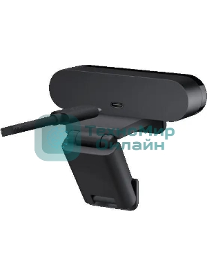 Камера Web Logitech BRIO черный 13Mpix (4096x2160) USB3.0 с микрофоном (960-001725)