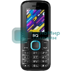 Мобильный телефон BQ 1848 Step+ черный/синий