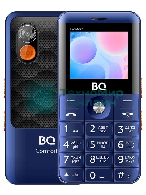Мобильный телефон BQ 2006 Comfort синий/черный