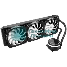 Система жидкостного охлаждения Alseye M360B черный, 120 мм, алюминий/медь, 1800 об/мин, 42.3 дБ, 4 pin