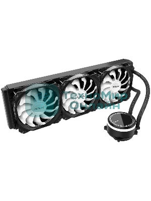 Система жидкостного охлаждения Alseye M360B черный, 120 мм, алюминий/медь, 1800 об/мин, 42.3 дБ, 4 pin