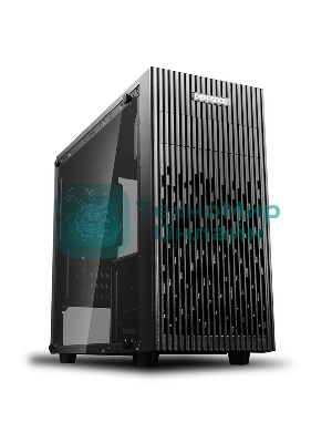 Компьютерный корпус Deepcool MATREXX 30 без БП, большое боковое окно, черный, MICRO ATX/MINI-ITX