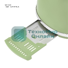 Тостер Galaxy Line GL 2911, райская олива, металл, 900 Вт, 6 степеней поджарки