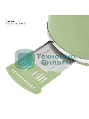 Тостер Galaxy Line GL 2911, райская олива, металл, 900 Вт, 6 степеней поджарки