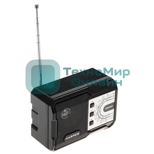 Радиоприемник Harper HRS-440 черный