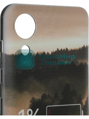 Чехол (клип-кейс) Gresso для Samsung Galaxy A03 Core Meridian черный/бежевый (GR17AAAE8936)