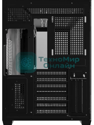 Компьютерный корпус Accord ACC-ZA06B черный без БП ATX 3x120мм 1xUSB2.0 1xUSB3.0 1xUSB3.1 audio