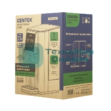 Термопот проточный Centek CT-3201 2,5 л, 2600 Вт, черный/серебристый