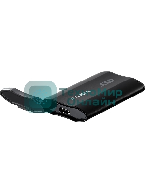 Внешний SSD ADATA SD810, 2TB, USB 3.2 Gen 2x2 Type-C, R/W 2000/2000, черный