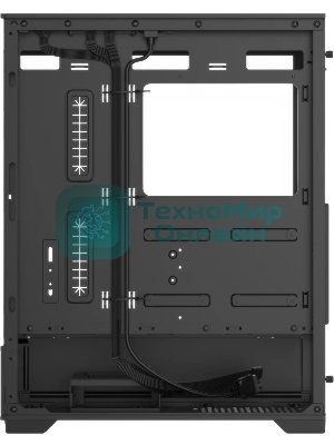 Корпус Formula Crystal Z1 Plus AR V2 Black, Mini-Tower, чёрный, 3 x 120 мм