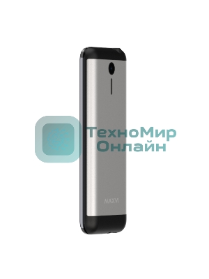 Мобильный телефон Maxvi X10i серебристый металлик