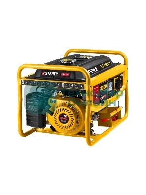 Электрогенератор бензиновый STEHER GS-4500Е, 3.3 кВт, 72 дБ, 42 кг
