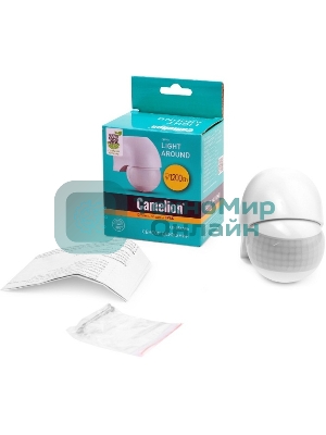 Электронный сенсор включения освещения Camelion (10979) LX-454/WH белый