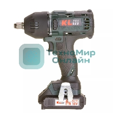 Профессиональный бесщеточный гайковерт аккумуляторный KLPRO KLSS18BH-20 (18В, Li-ion-2шт, 2.0А·ч, 400Нм, 2 скорости, подсветка,З/У,в кейсе)