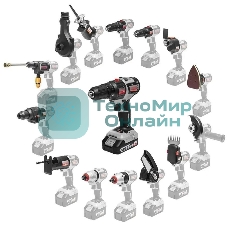 Дрель-шуруповерт аккумуляторная Интерскол ДА-10/18В аккум. патрон:быстрозажимной (кейс в комплекте) (755.2.1.47)