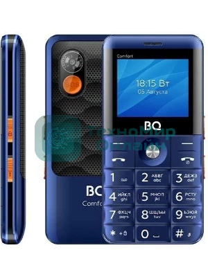 Мобильный телефон BQ 2006 Comfort синий/черный