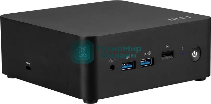 Мини ПК MSI Cubi NUC 1M-044XRU Core 5 120U (1.4) 16Gb SSD 512Gb Graphics CR noOS GbitEth WiFi BT 120W черный (9S6-B0B111-090)