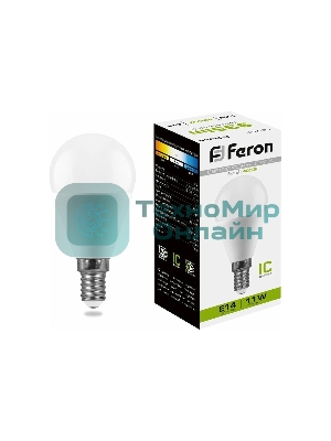 Лампа светодиодная Feron LB-750 11W 230V E14 4000K