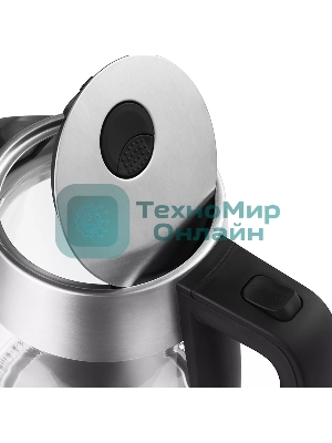 Чайник электрический Kitfort KT-641 1.8 л, 2200 Вт, серебристый