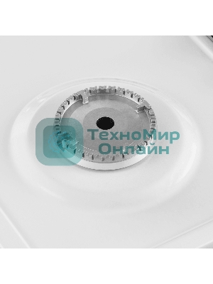 Плита газовая Maunfeld MGC50GEW08 белый, конфорок 4 шт, духовка 59 л, 50 см x 88 см x 65 см