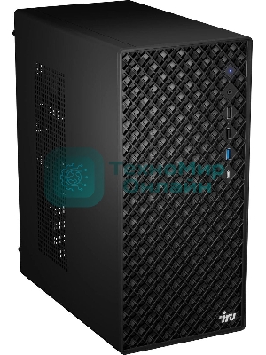 Компьютер IRU Tactio 520B6SB MT Ryzen 5 8600G (4.3) 32Gb SSD 512Gb RGr FreeDOS 2.5xGbitEth 450W черный (RUS) (2116633)