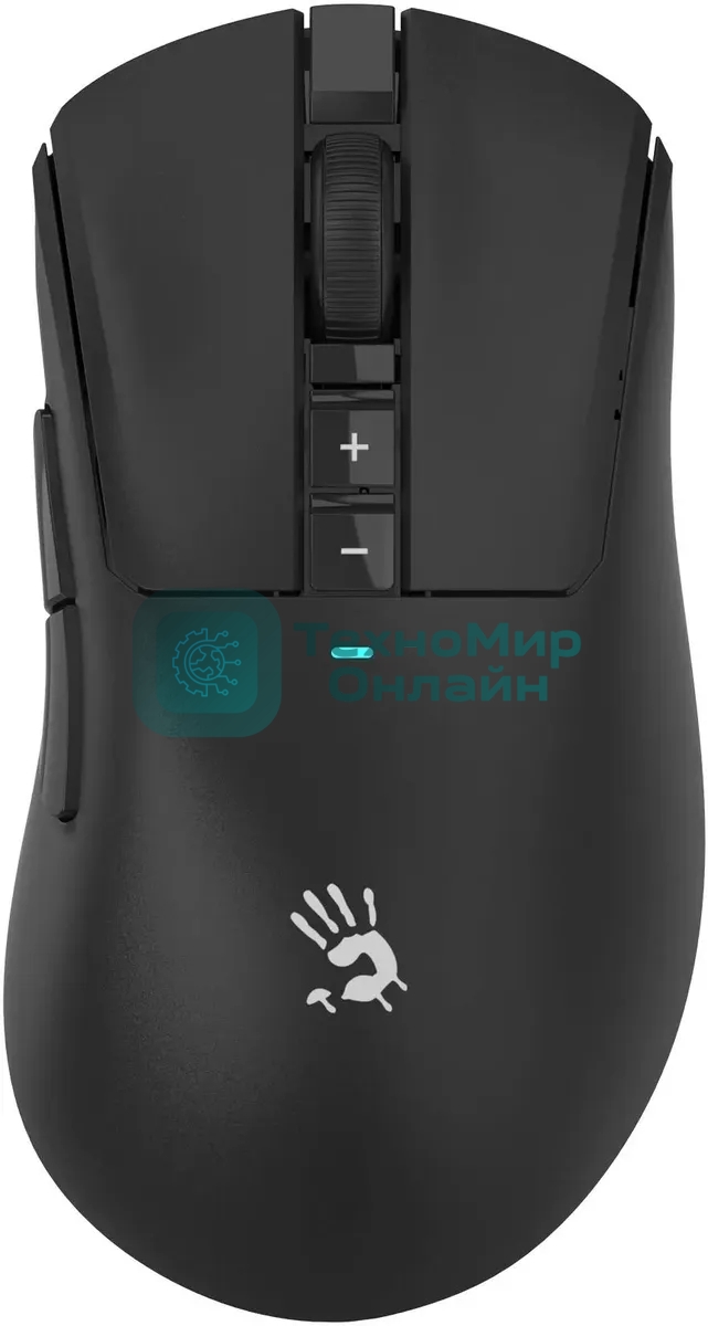 Мышь беспроводная A4Tech Bloody R73 Ultra черный оптическая 20000dpi беспров. USB-C 7but (R73 ULTRA BLACK)