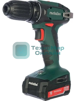 Дрель-шуруповерт Metabo BS 14.4 Li, 14,4 В, 2 Ач, 40 Нм, щеточный